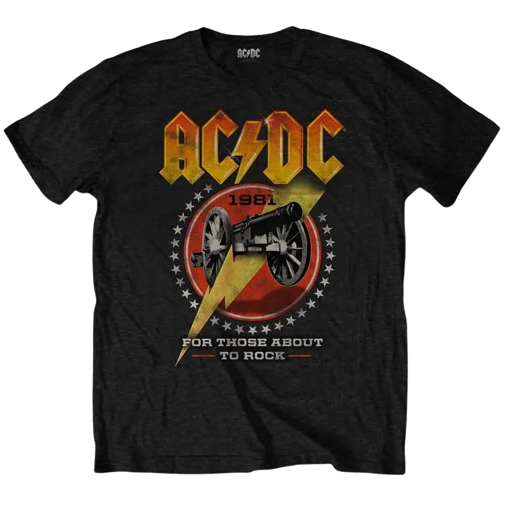 AC/DC For Those About to Rock 1981 Vintage Tee